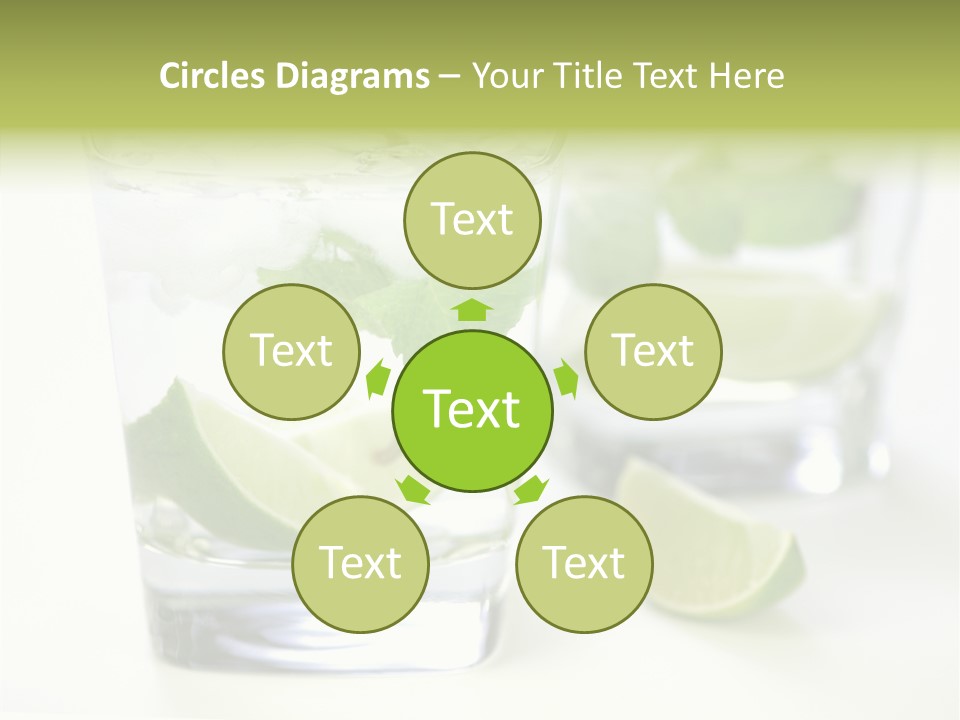 Feeling Garden Tulips PowerPoint Template