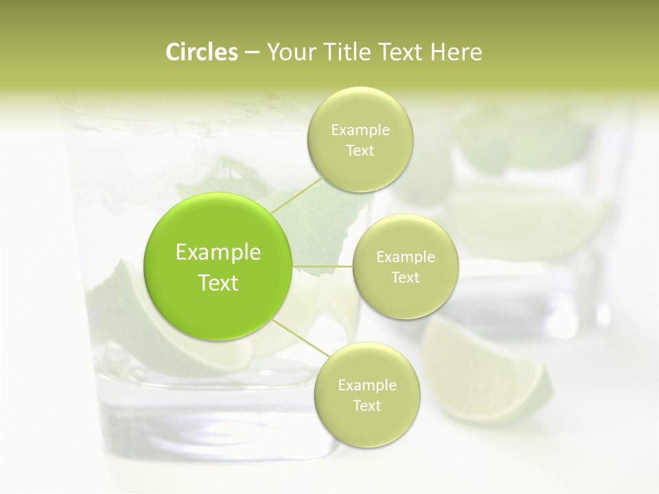 Feeling Garden Tulips PowerPoint Template