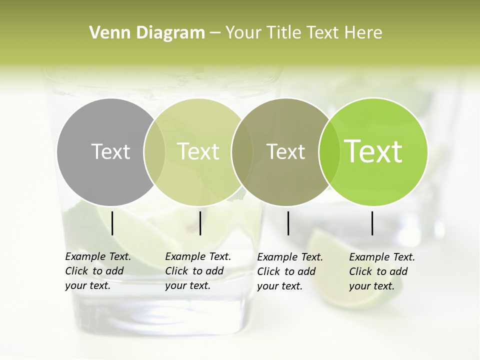Feeling Garden Tulips PowerPoint Template