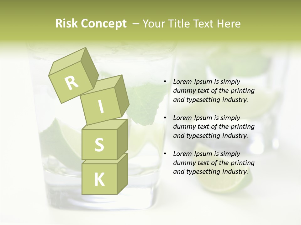 Feeling Garden Tulips PowerPoint Template