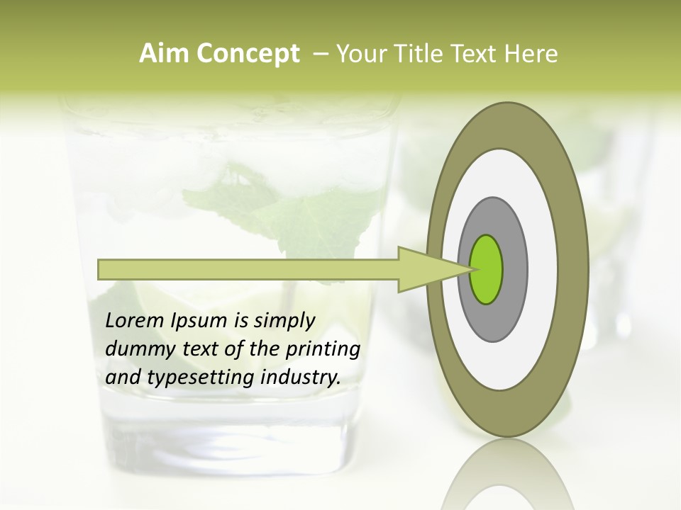 Feeling Garden Tulips PowerPoint Template