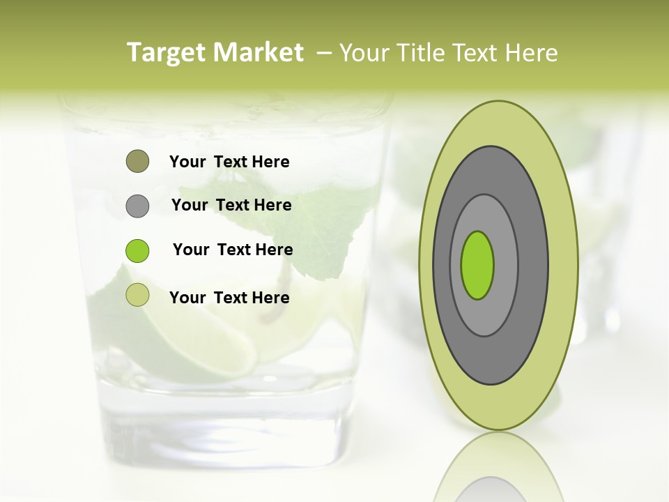 Feeling Garden Tulips PowerPoint Template