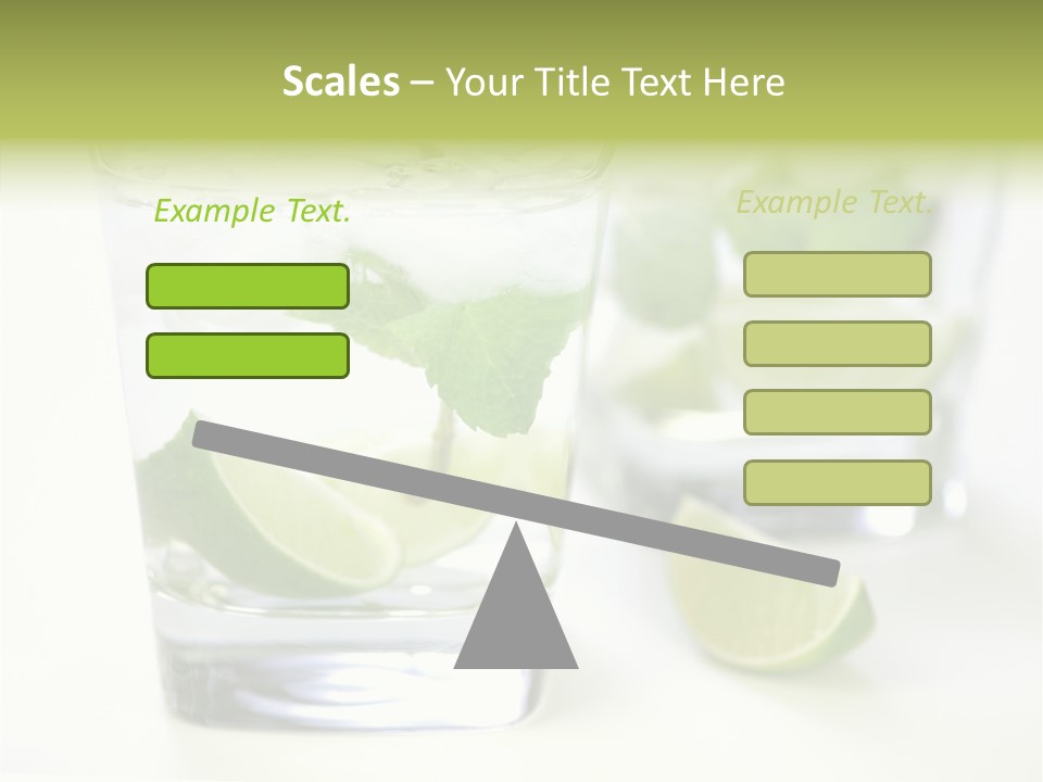 Feeling Garden Tulips PowerPoint Template