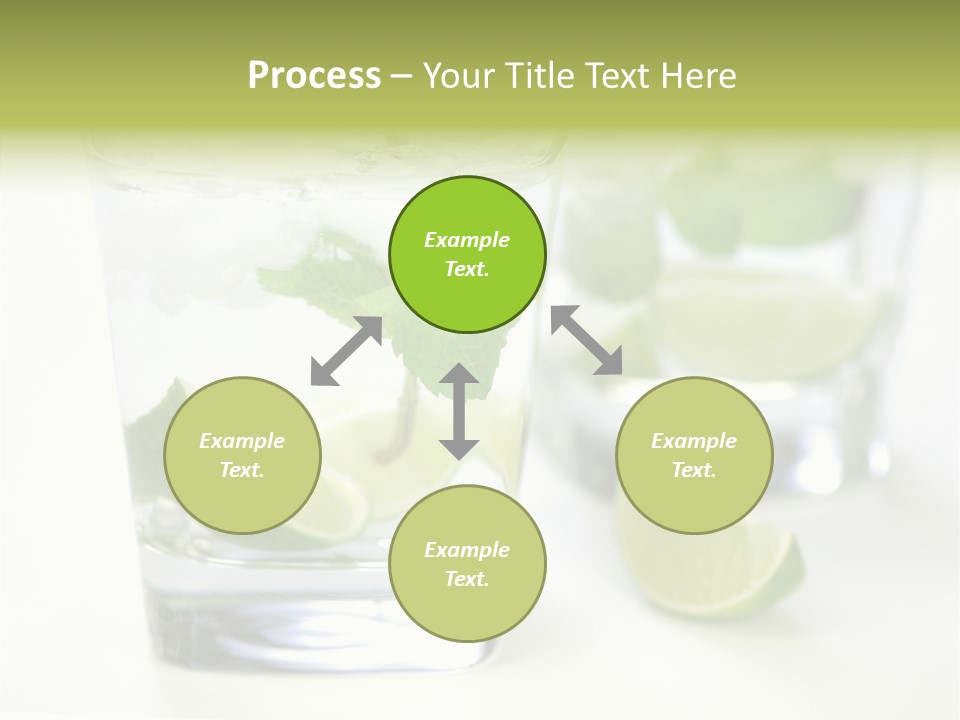 Feeling Garden Tulips PowerPoint Template