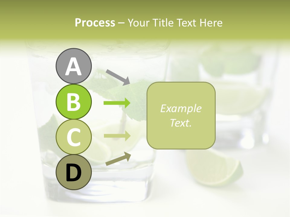 Feeling Garden Tulips PowerPoint Template