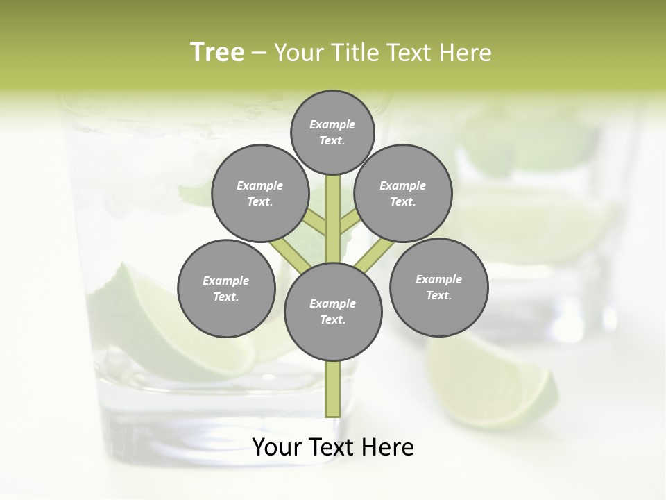 Feeling Garden Tulips PowerPoint Template