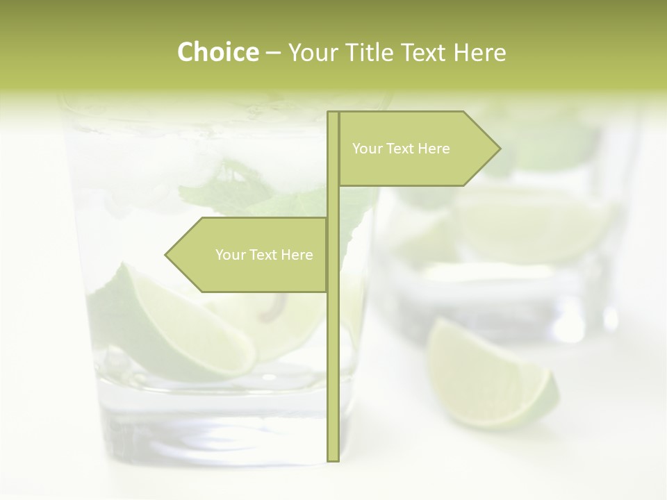 Feeling Garden Tulips PowerPoint Template