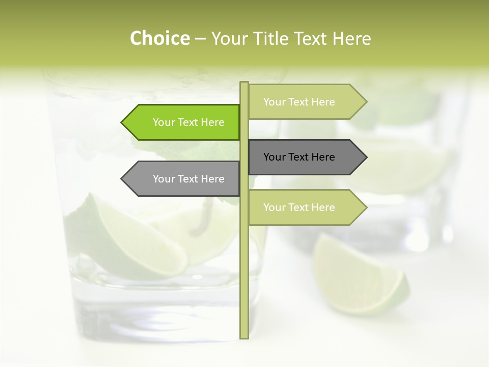 Feeling Garden Tulips PowerPoint Template