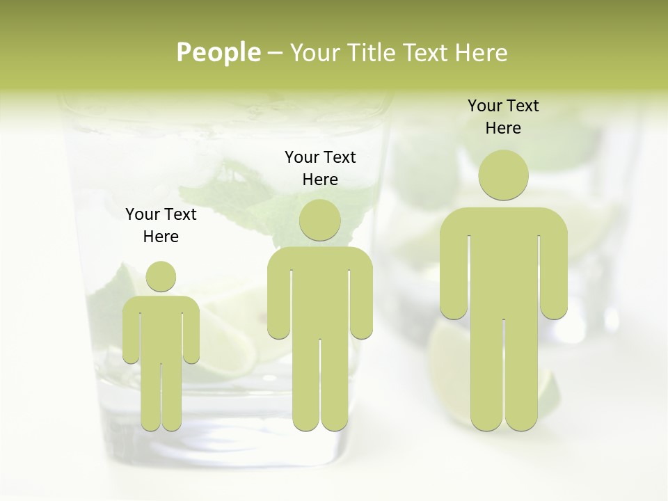 Feeling Garden Tulips PowerPoint Template