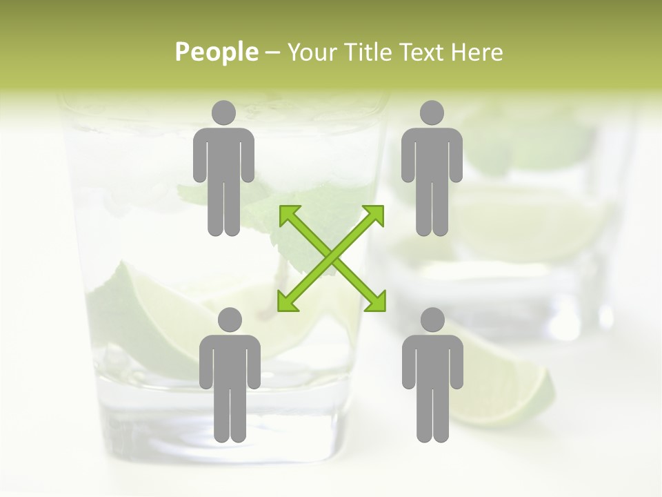 Feeling Garden Tulips PowerPoint Template