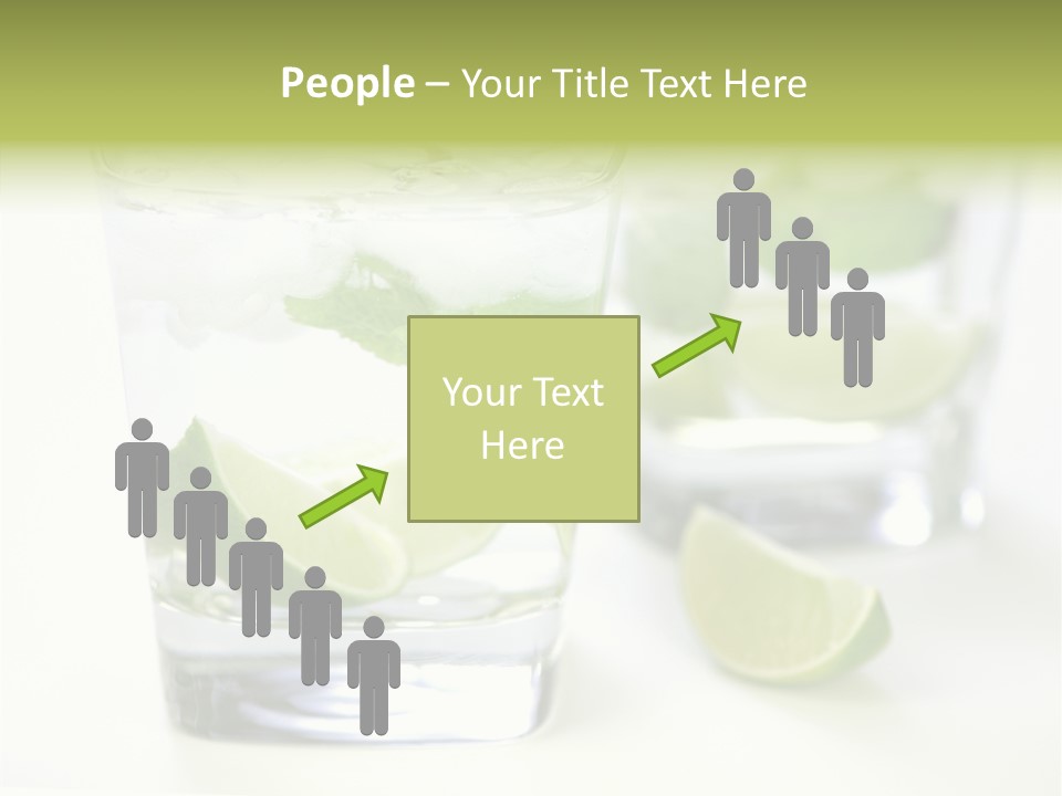 Feeling Garden Tulips PowerPoint Template