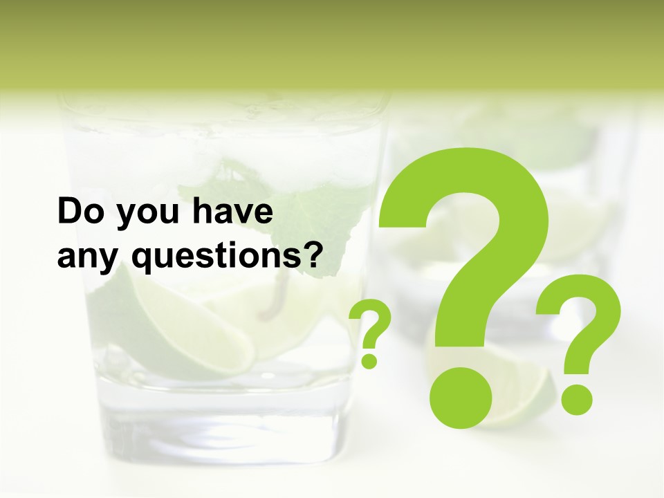 Feeling Garden Tulips PowerPoint Template