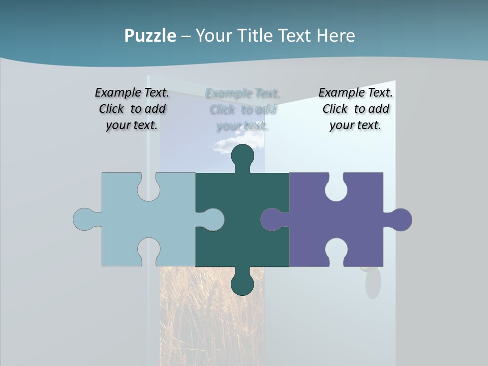 Landscape Vision Freedom PowerPoint Template