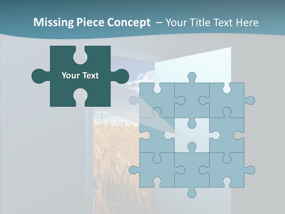 Landscape Vision Freedom PowerPoint Template