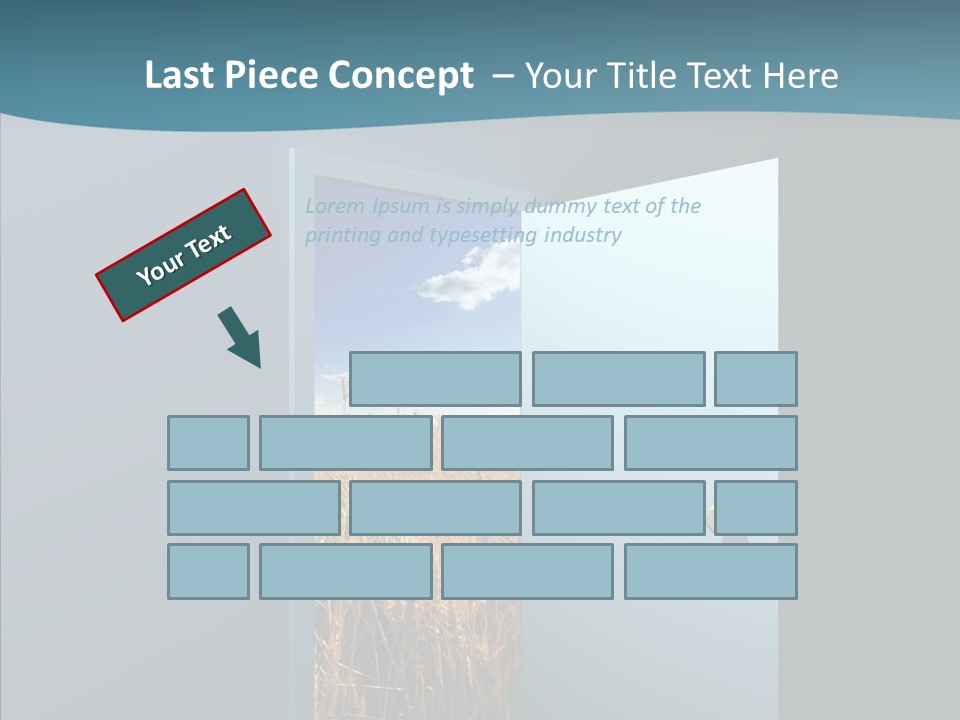 Landscape Vision Freedom PowerPoint Template
