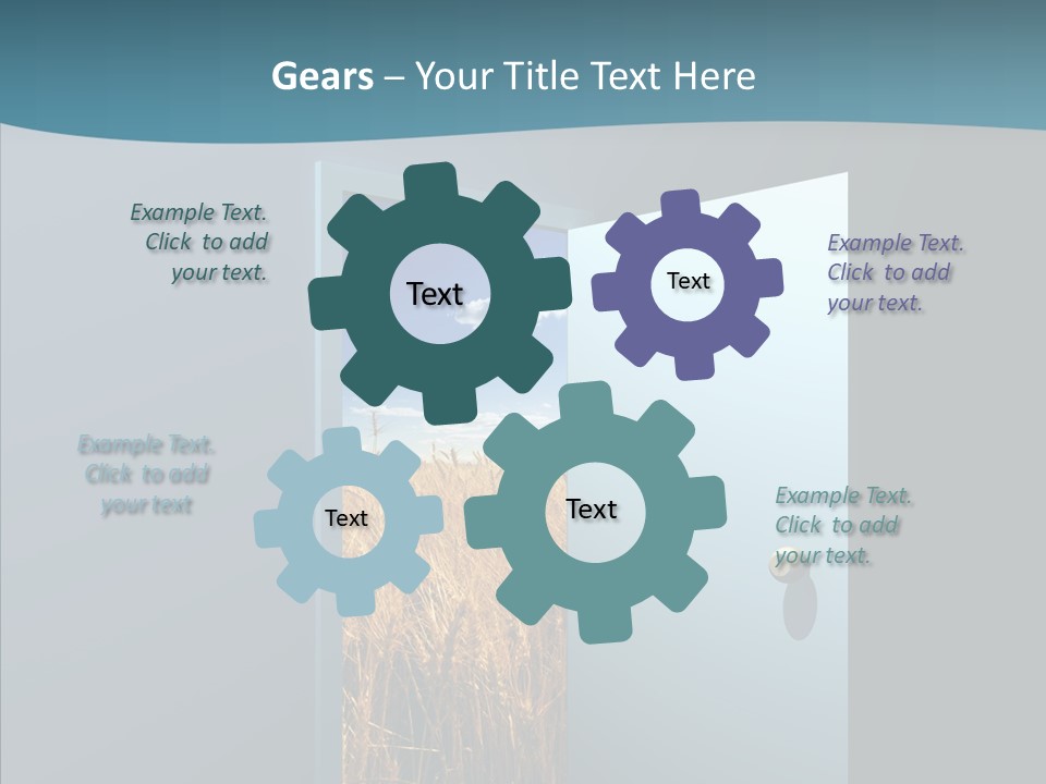 Landscape Vision Freedom PowerPoint Template