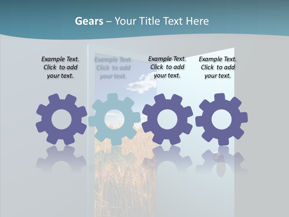 Landscape Vision Freedom PowerPoint Template