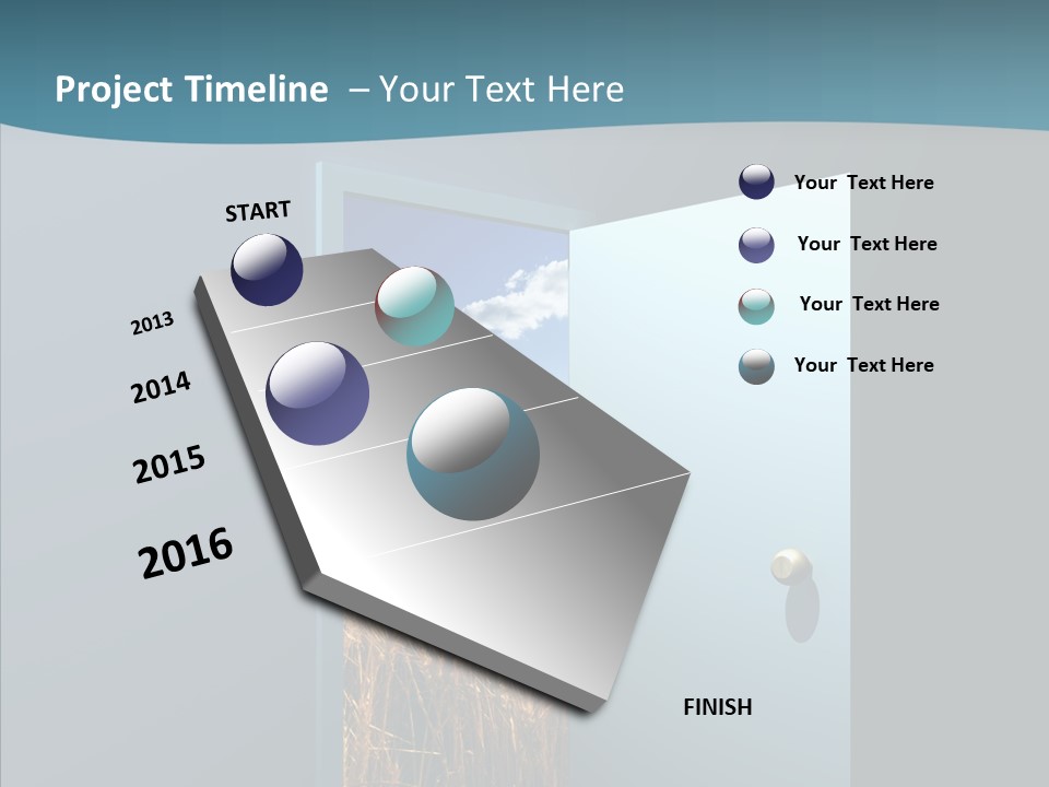 Landscape Vision Freedom PowerPoint Template