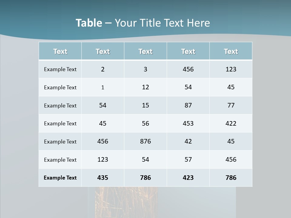 Landscape Vision Freedom PowerPoint Template