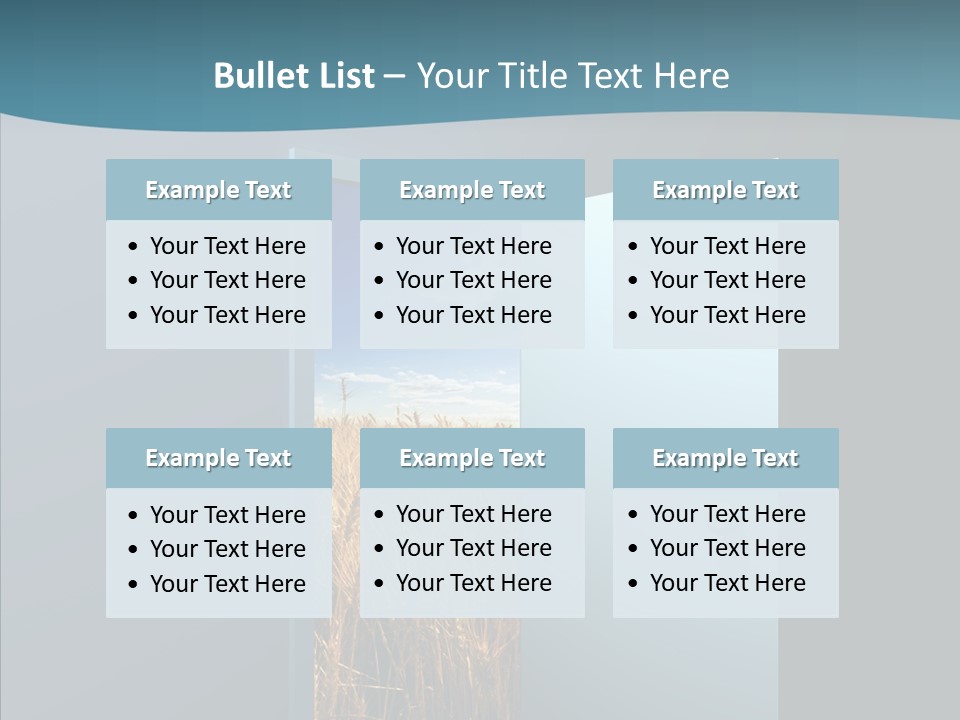Landscape Vision Freedom PowerPoint Template