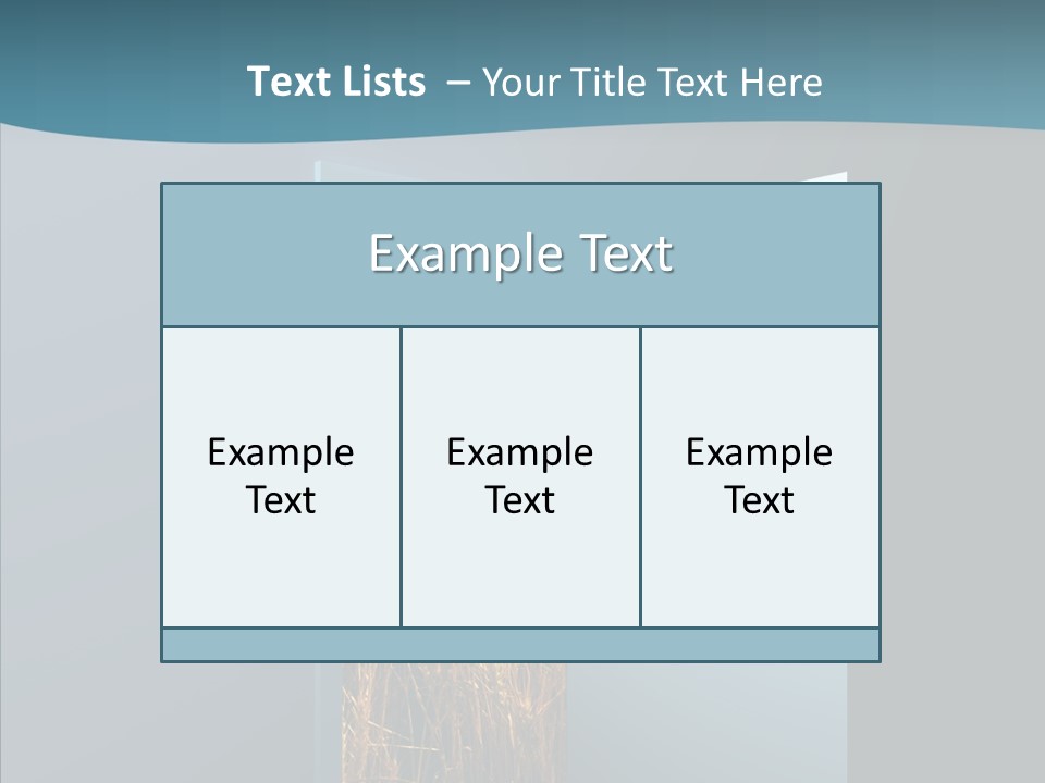 Landscape Vision Freedom PowerPoint Template