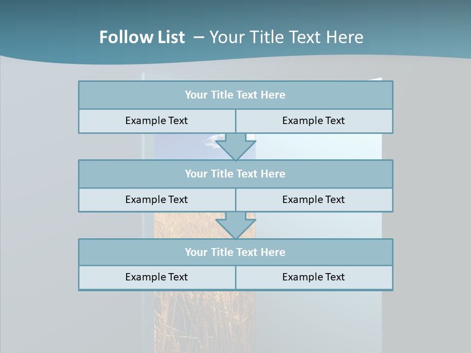 Landscape Vision Freedom PowerPoint Template