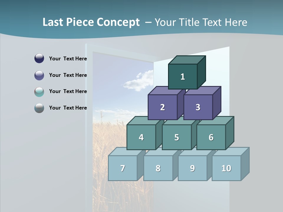 Landscape Vision Freedom PowerPoint Template