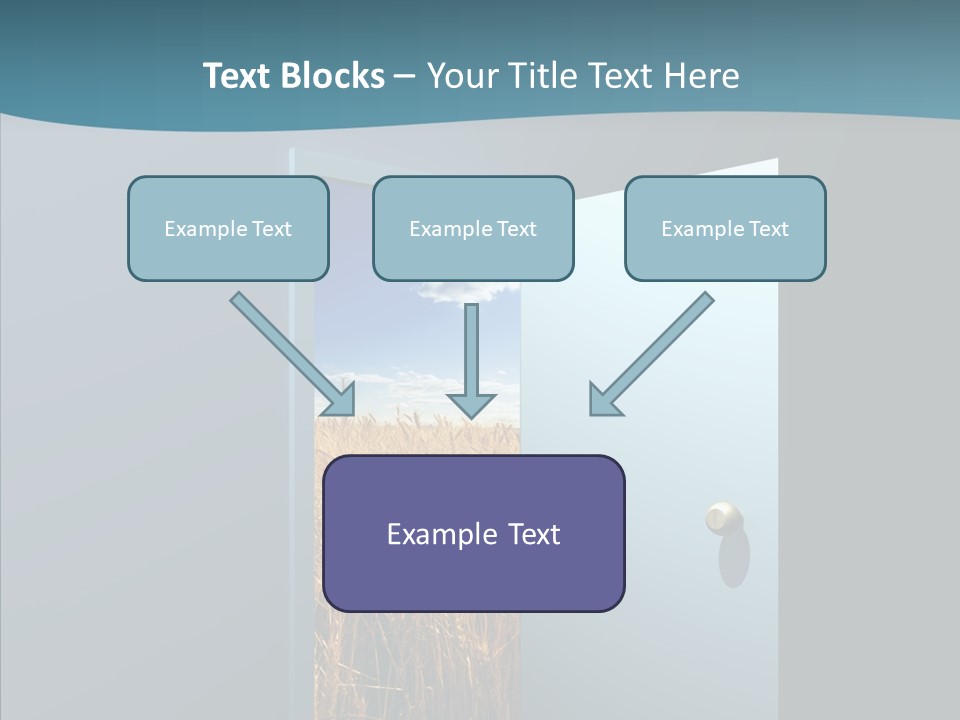 Landscape Vision Freedom PowerPoint Template