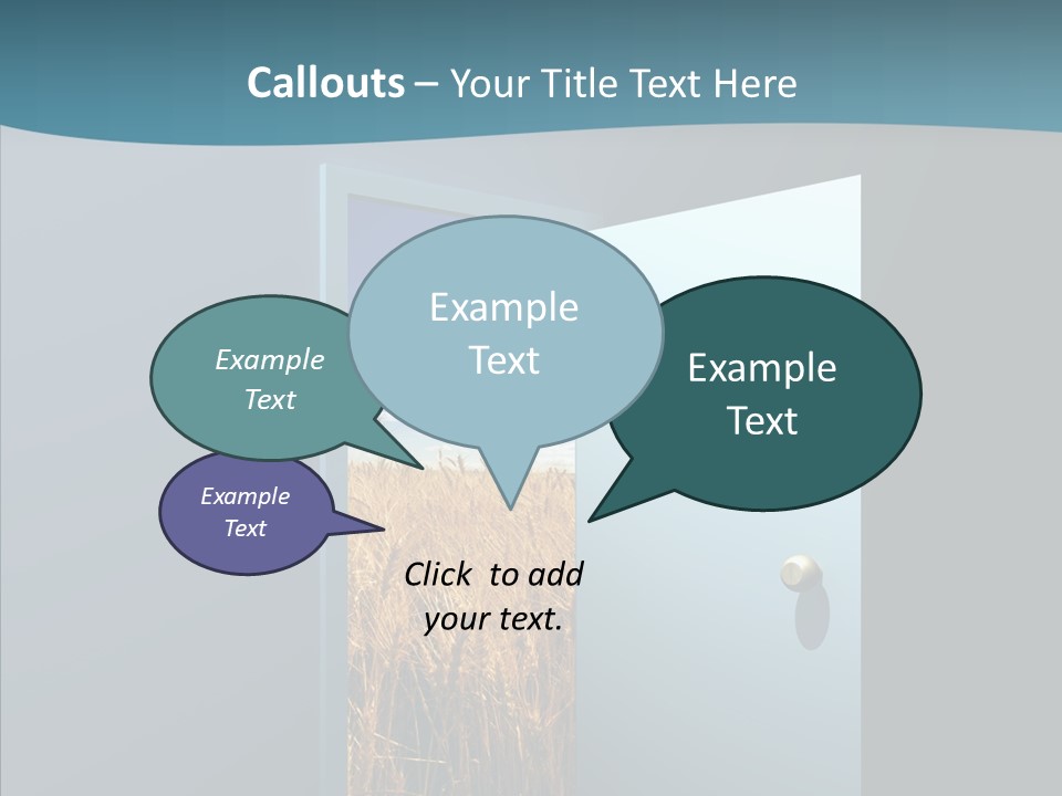 Landscape Vision Freedom PowerPoint Template