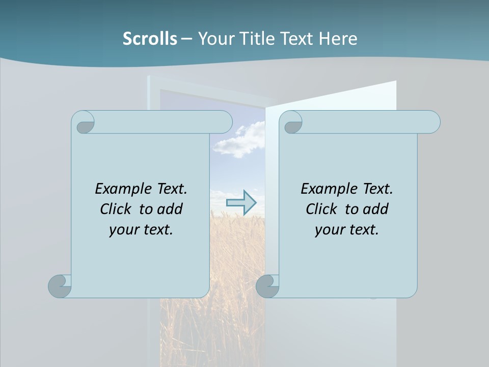 Landscape Vision Freedom PowerPoint Template