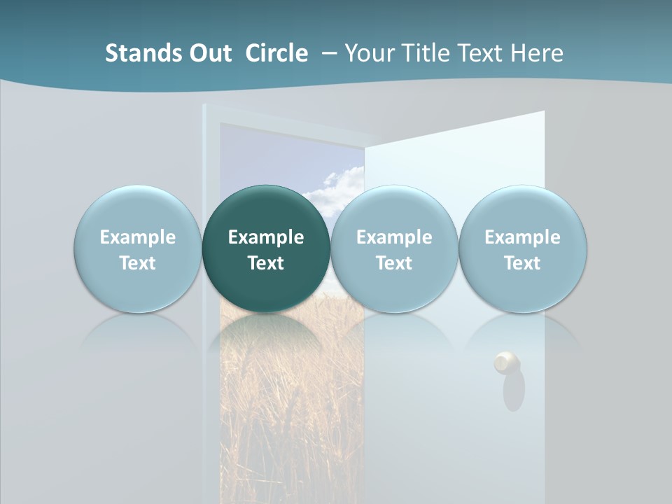 Landscape Vision Freedom PowerPoint Template