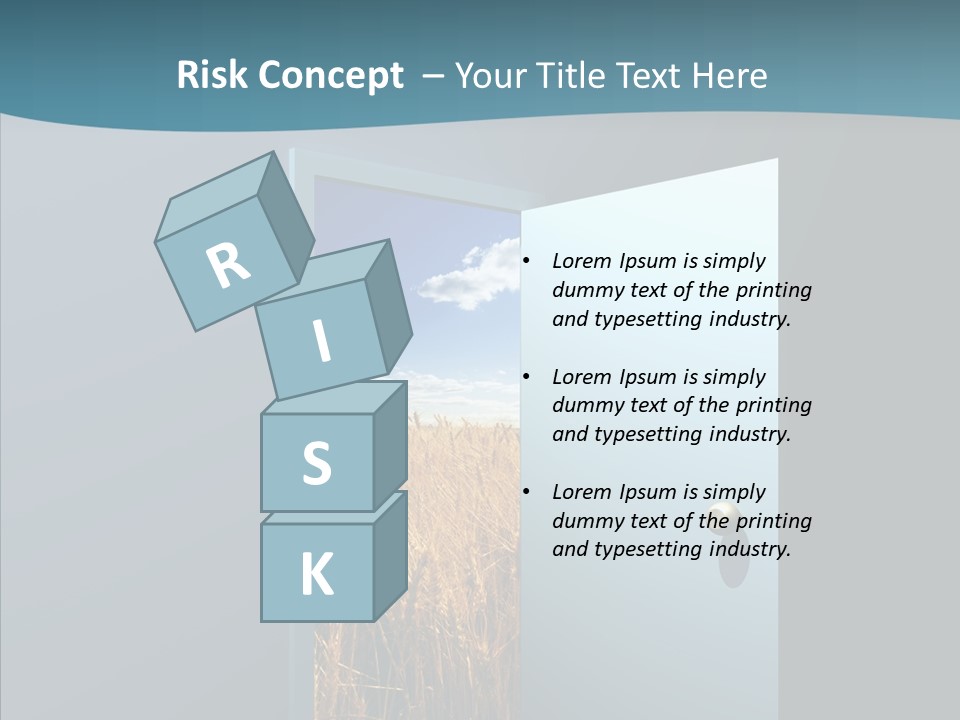 Landscape Vision Freedom PowerPoint Template