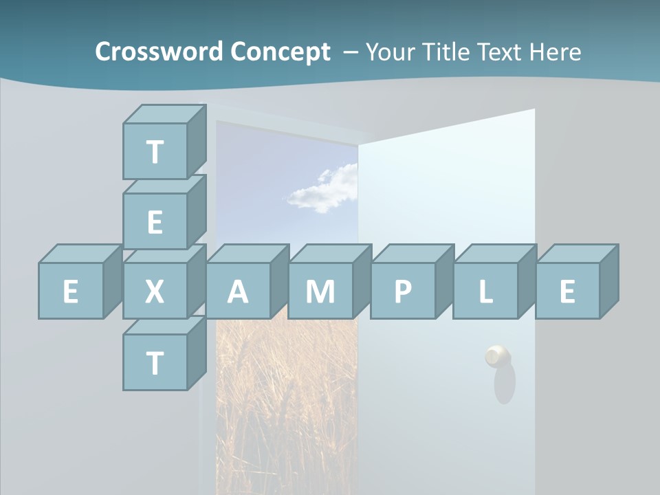 Landscape Vision Freedom PowerPoint Template
