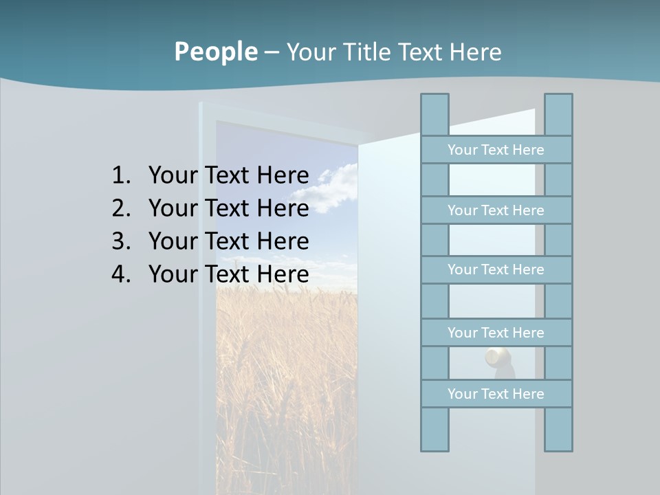 Landscape Vision Freedom PowerPoint Template