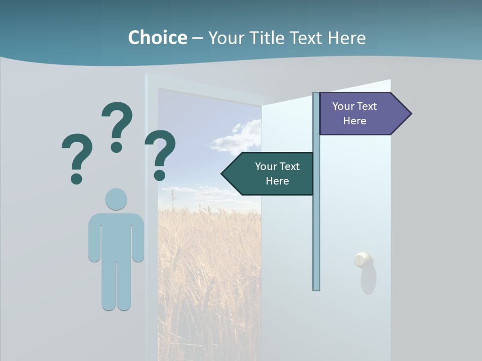 Landscape Vision Freedom PowerPoint Template