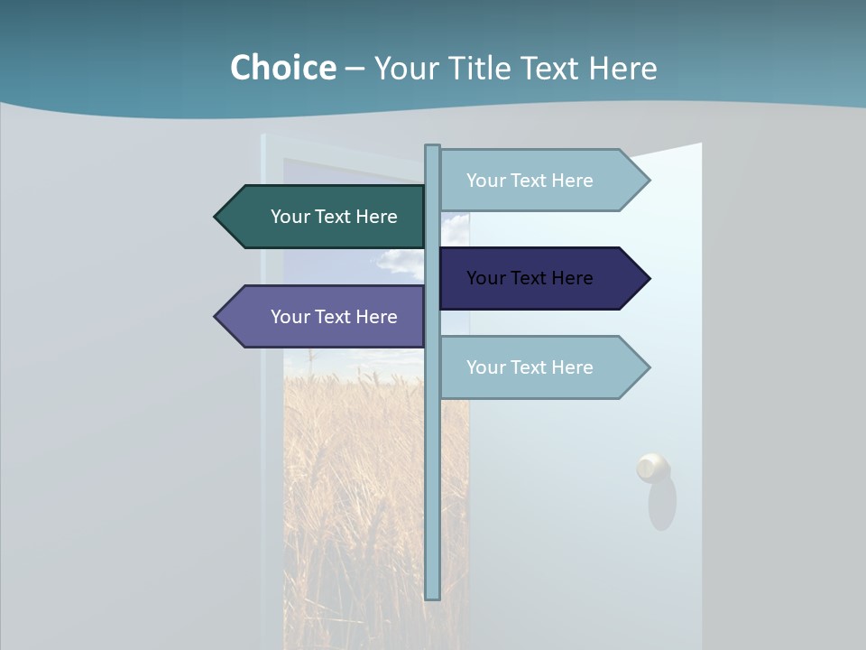 Landscape Vision Freedom PowerPoint Template