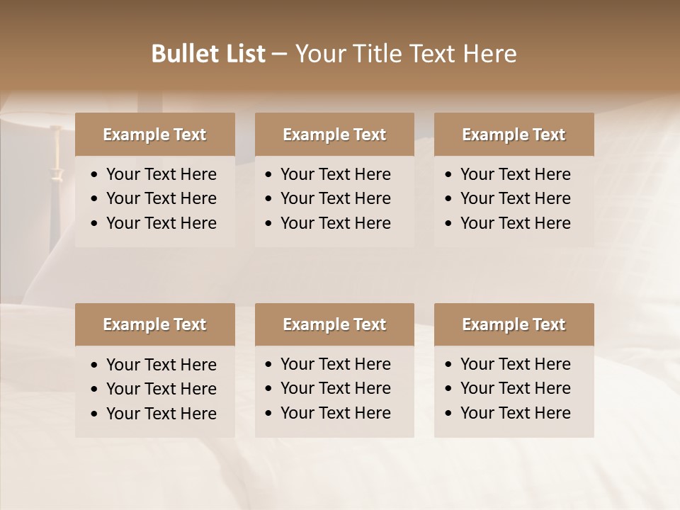 Furnished Posh Luxury PowerPoint Template