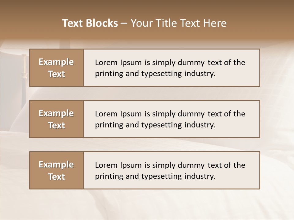 Furnished Posh Luxury PowerPoint Template