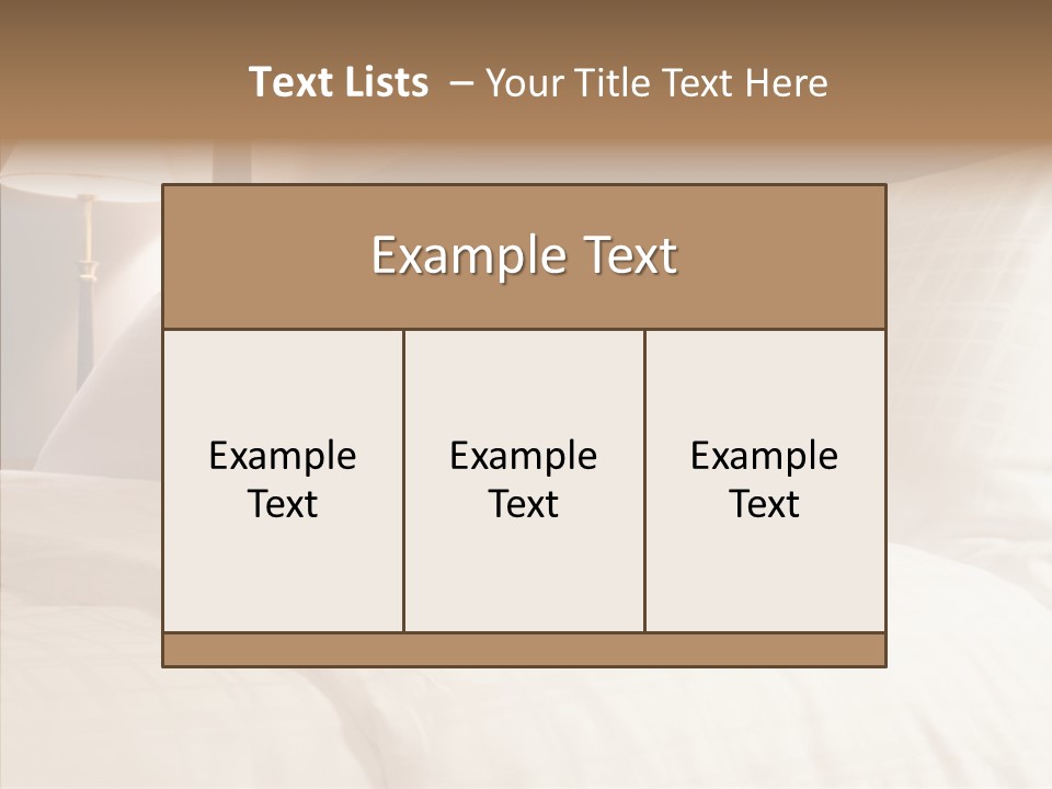 Furnished Posh Luxury PowerPoint Template