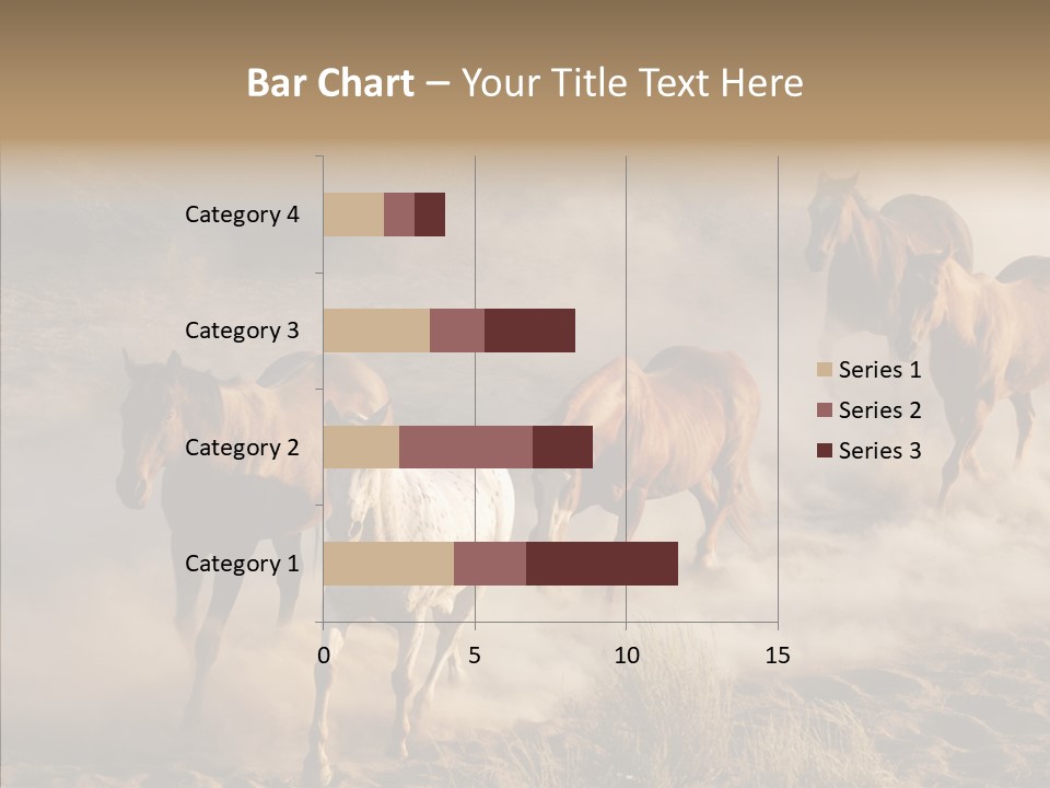 Herd Hillside Desert PowerPoint Template