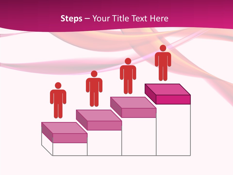 Vibrant Element Pink PowerPoint Template