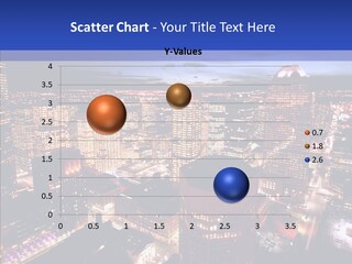 Clean District Financial PowerPoint Template