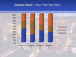 Clean District Financial PowerPoint Template