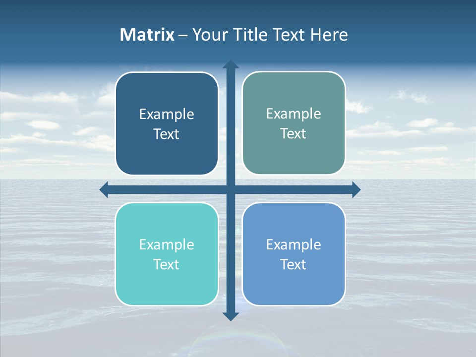 Seasonal Nature Sunny PowerPoint Template