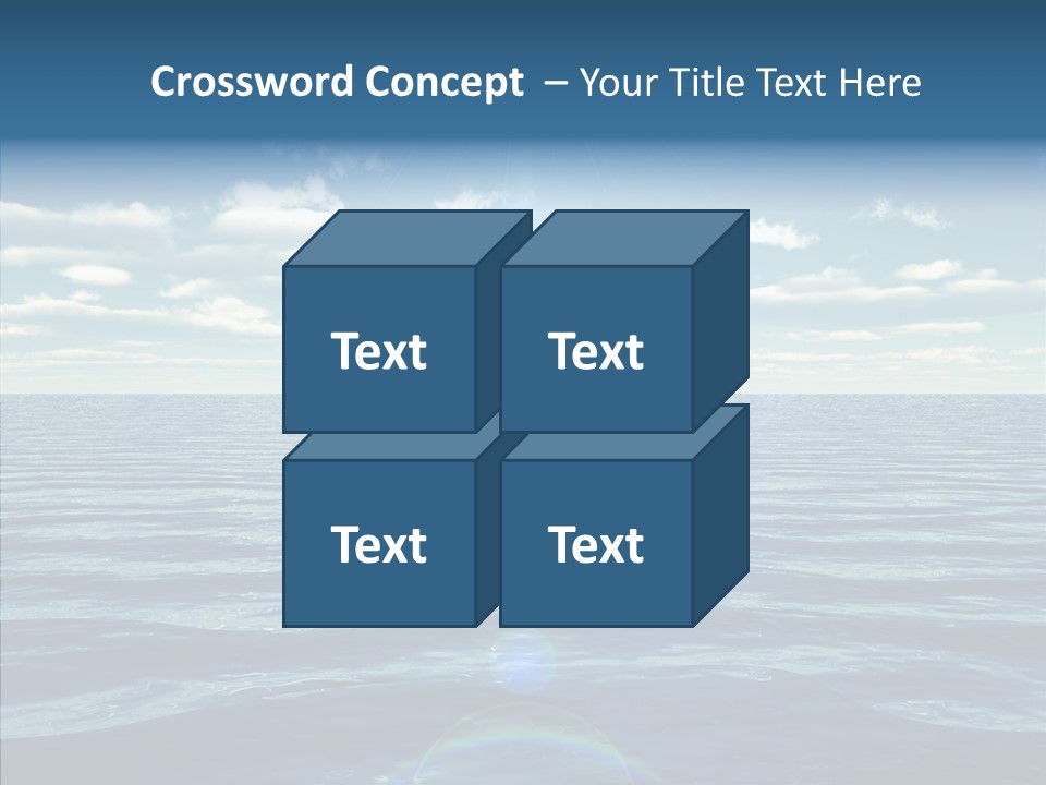 Seasonal Nature Sunny PowerPoint Template
