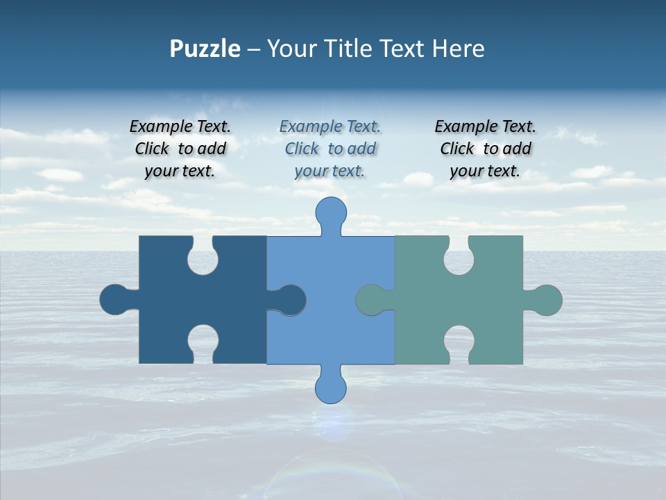 Seasonal Nature Sunny PowerPoint Template