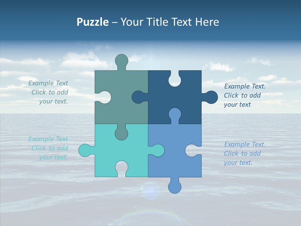 Seasonal Nature Sunny PowerPoint Template