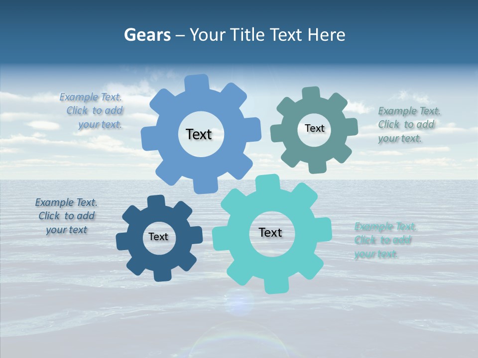 Seasonal Nature Sunny PowerPoint Template