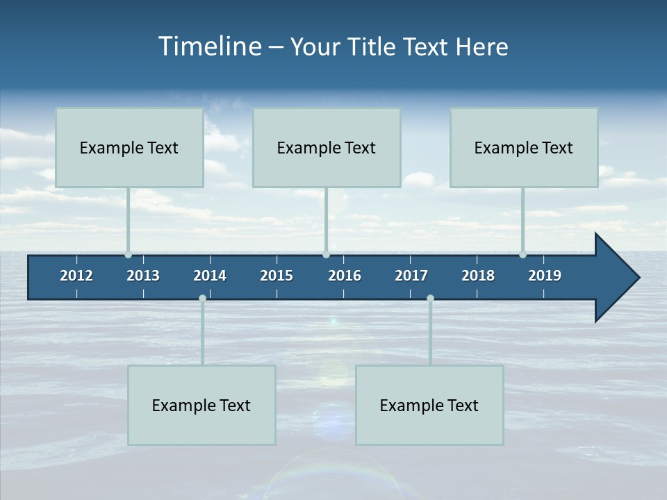 Seasonal Nature Sunny PowerPoint Template