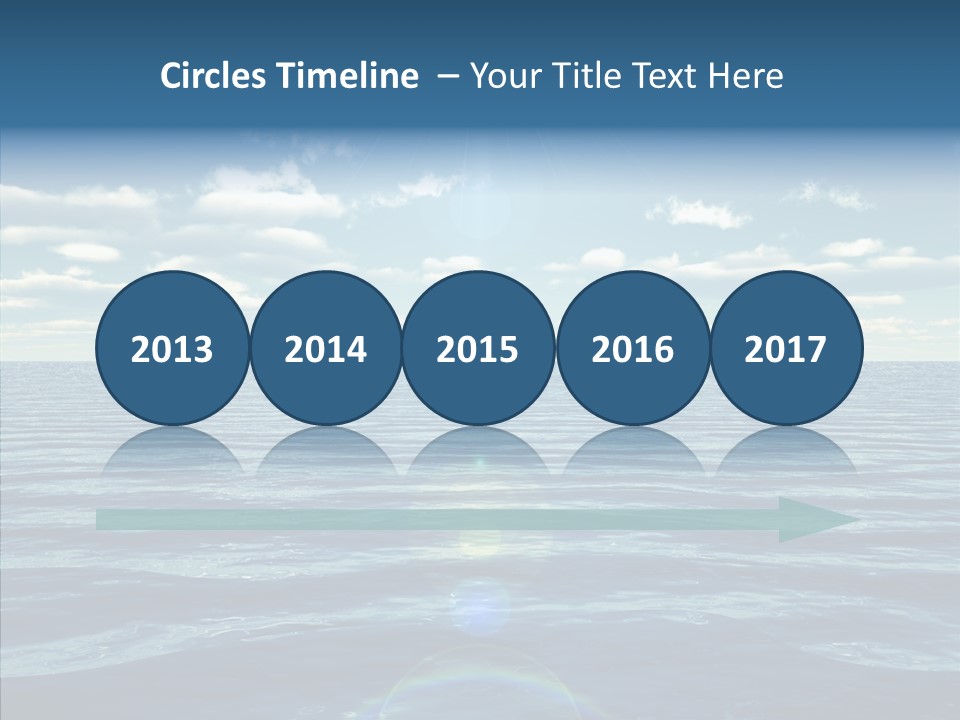 Seasonal Nature Sunny PowerPoint Template